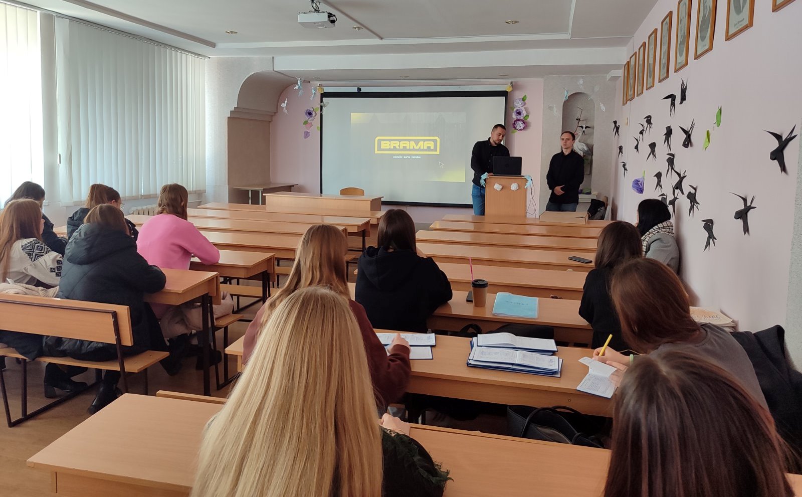 На зустрічі зі студентами хіміко-біологічного факультету